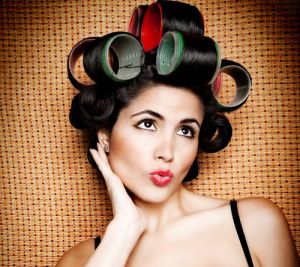 Как сделать крупные локоны 11