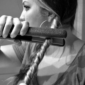 Как сделать крупные локоны 1