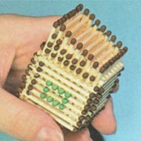 как сделать танк из спичек 18