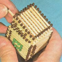 как сделать танк из спичек 19