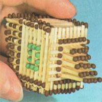 как сделать танк из спичек 20