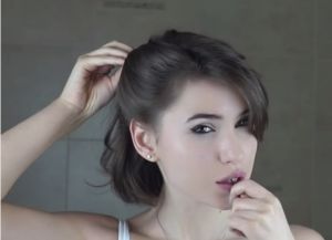 прически своими руками пошагово на короткие волосы 1