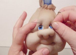 Куклы из колготок мастер класс фото 16