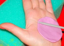 цветы из холодного фарфора5