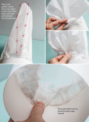 Как сделать колпак из бумаги11