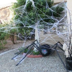 Как сделать паутину своими руками14