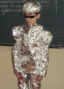 Костюм инопланетянина своими руками15
