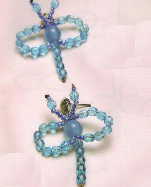 Серьги из бусин своими руками2