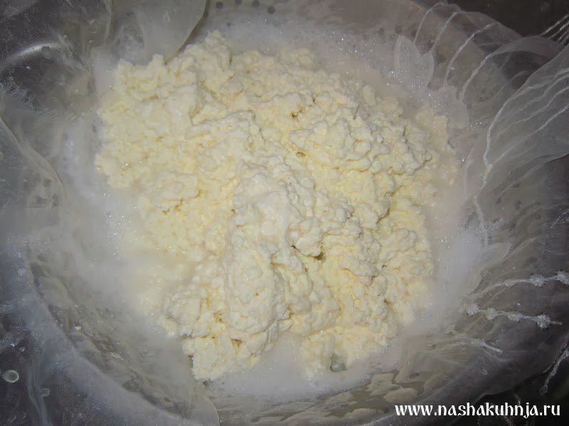 Рецепт приготовления домашнего сыра