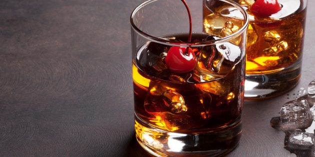 рецепты алкогольных коктейлей: Манхэттен