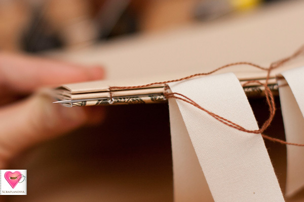 Альбом в переплете на лентах, фото № 22