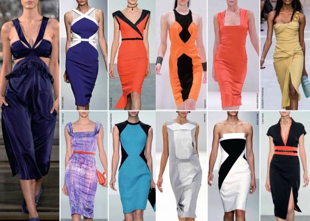 Стильные платья в коллекциях разных дизайнеров, фото № 1