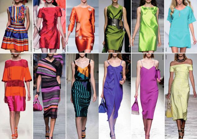 Стильные платья в коллекциях разных дизайнеров, фото № 7