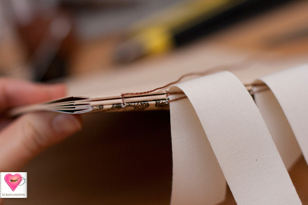 Альбом в переплете на лентах, фото № 21