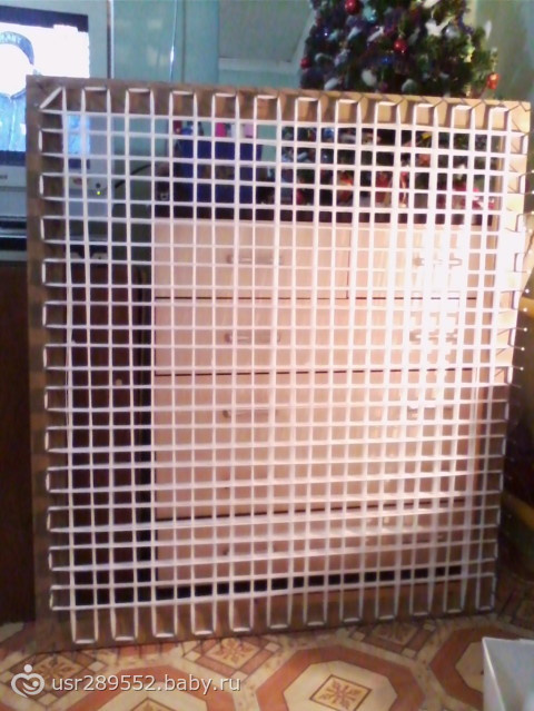 Моё рукоделие. Плед из помпонов, на раме. фото