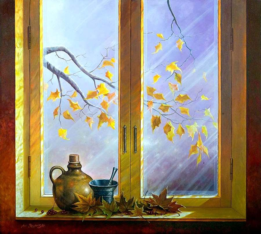 Осень в окнах 30 поэтичных и нежных работ живописцев, фото № 29