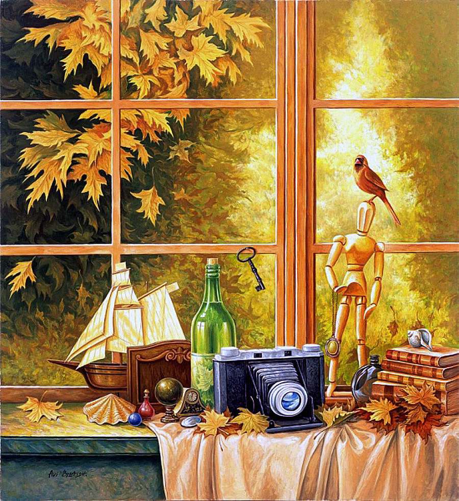 Осень в окнах 30 поэтичных и нежных работ живописцев, фото № 28