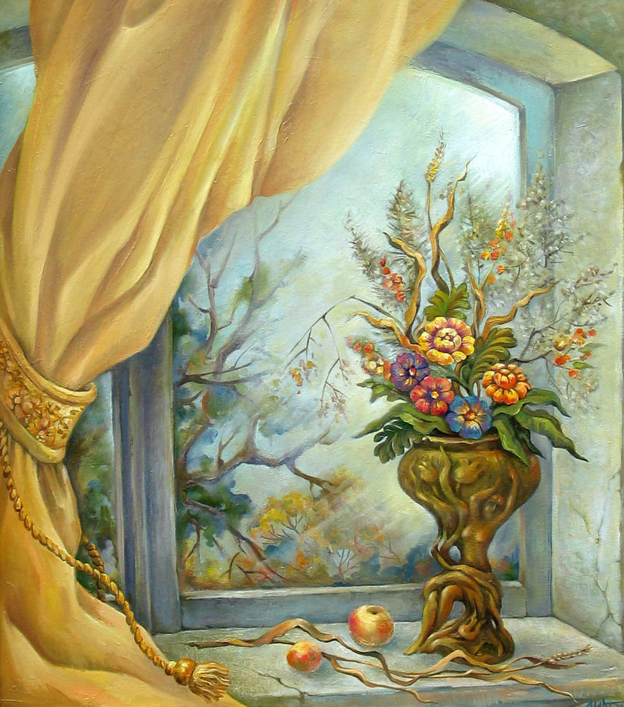 Осень в окнах 30 поэтичных и нежных работ живописцев, фото № 6