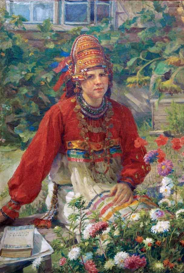 Русский народный костюм: шейные украшения., фото № 1