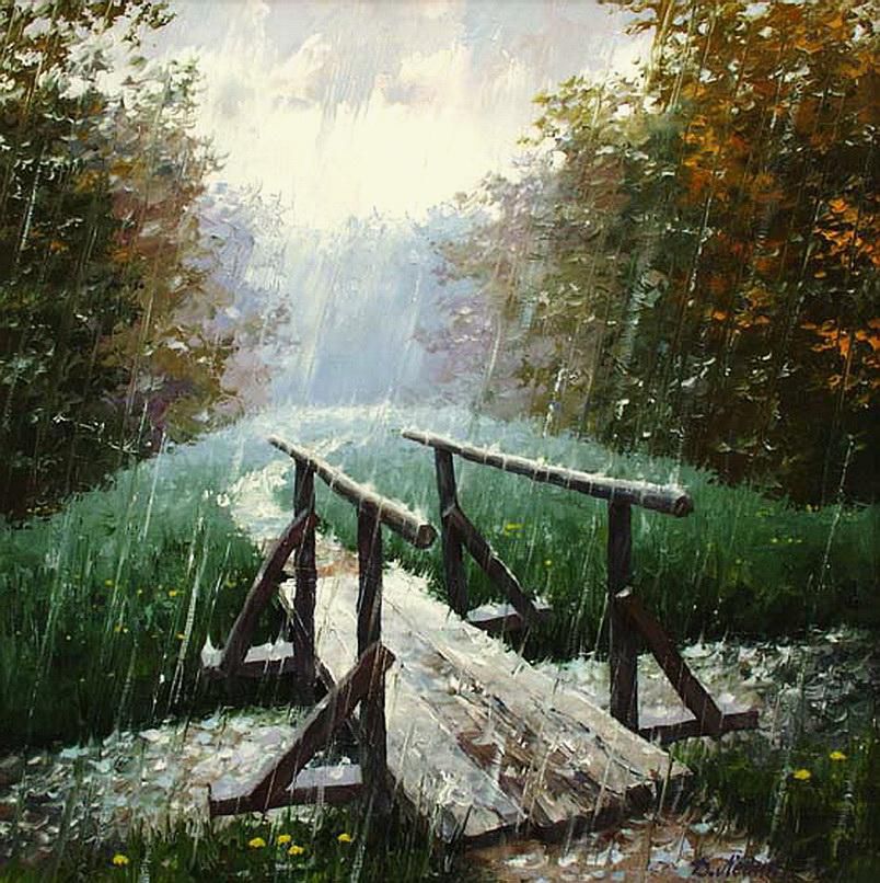 Дождь-художник: любуемся красотой природы во время дождя, фото № 6