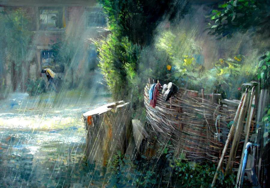 Дождь-художник: любуемся красотой природы во время дождя, фото № 21