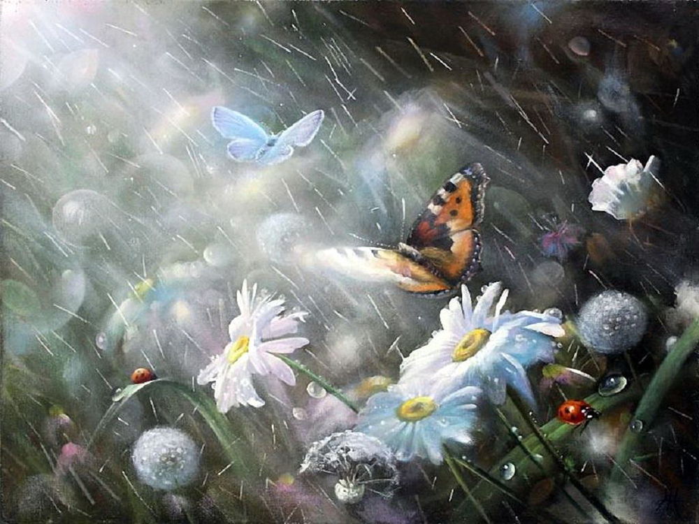 Дождь-художник: любуемся красотой природы во время дождя, фото № 2
