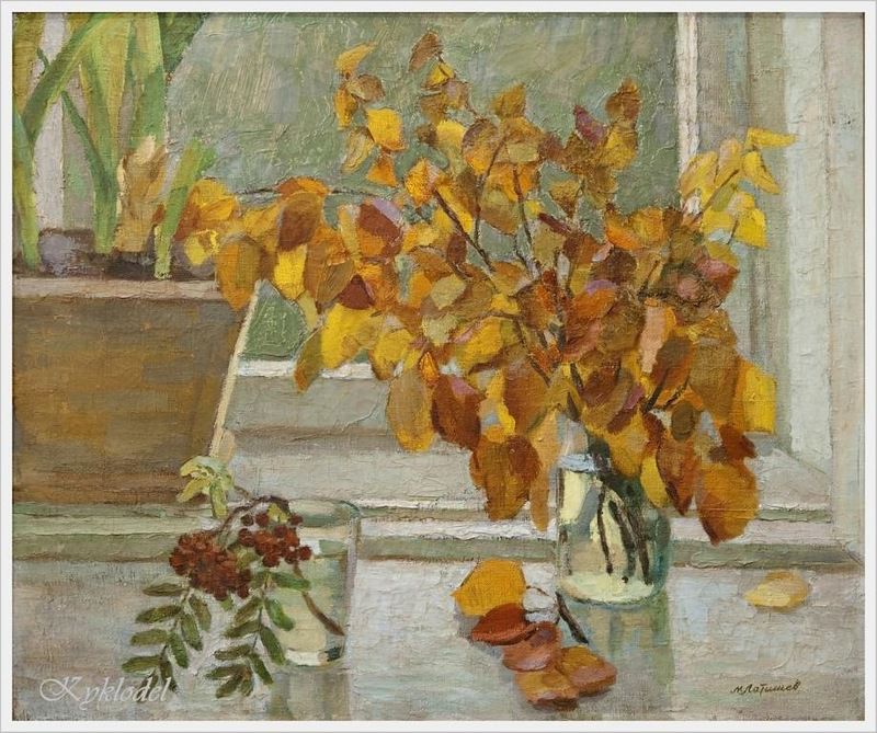 Осень в окнах 30 поэтичных и нежных работ живописцев, фото № 22