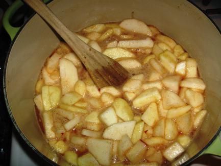 рецепт варенья из яблок коричневка 