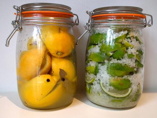 консервированные соленые лимоны