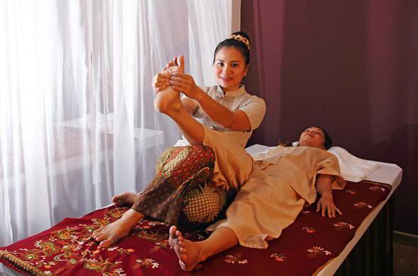 тайский массаж техника