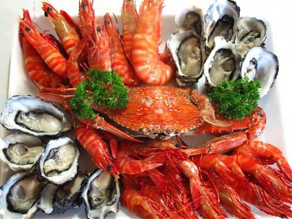 блюда из нерыбных продуктов моря