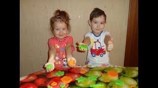 Соленое Тесто. Тесто для лепки как Play Doh. Простой Рецепт Соленого Теста. Готовят Дети.