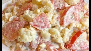 НЕЖНЕЙШИЙ САЛАТ ИЗ ЦВЕТНОЙ КАПУСТЫ НА КАЖДЫЙ ДЕНЬ / Cauliflower Salad Recipe