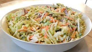 САЛАТ ИЗ КАПУСТЫ! РЕЦЕПТ! ПРОСТО ВКУСНО!