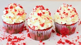 Капкейки Красный бархат ☆ Red velvet cupcakes