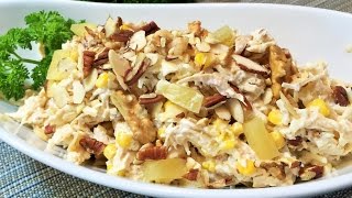 Салат НЕЖНОСТЬ с куриной грудкой. (Salad with chicken breast)