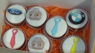 Капкейки для мужчины с начинкой / Cupcakes for men with the stuffing - Я - ТОРТодел!