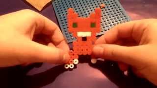 Лиса из пюсла бусин/FOX from PYSSLA