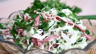 Салат из капусты Нежность Очень просто и очень вкусно