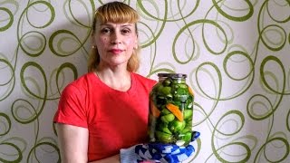 Маринованные зеленые помидоры на зиму! Секрет заготовки и консервации