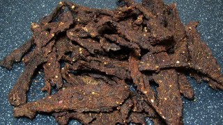 Как сделать Beef Jerky, вяленое мясо говядины видео рецепт