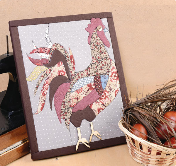 Панно из ткани