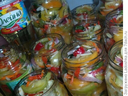 Салат "Акварель"