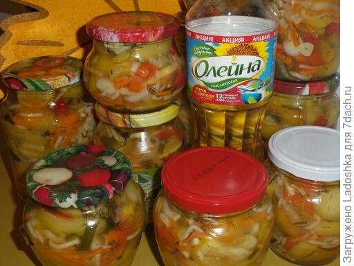 Салат "Акварель"