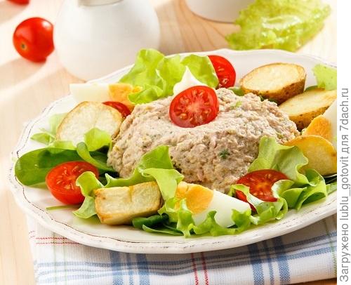 Салат "Нисуаз" с тунцом/Фото: Олег Кулагин/BurdaMedia