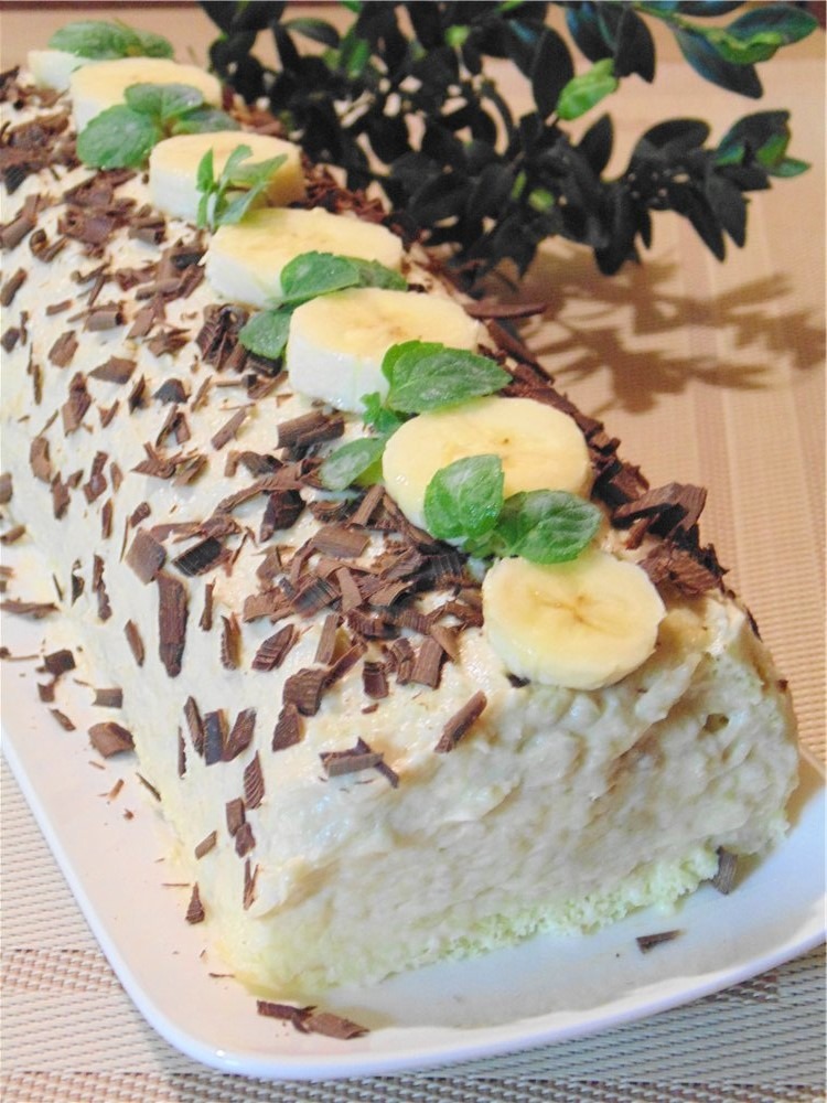 ÐÐ¸ÑÐºÐ²Ð¸ÑÐ½ÑÐ¹ ÑÑÐ»ÐµÑ Ñ ÐºÑÐµÐ¼Ð¾Ð¼ Ð¸Ð· Ð±Ð°Ð½Ð°Ð½Ð¾Ð²