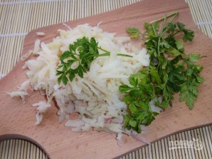 Салат из печени куриной слоями - фото шаг 2