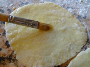 Пресное тесто для пирожков - фото шаг 9