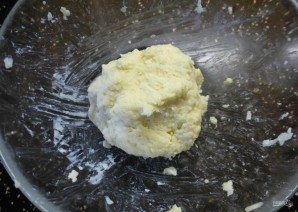 Хачапури из слоеного дрожжевого теста - фото шаг 5