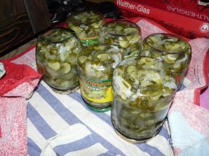 Салат "Нежинский" на зиму - фото шаг 10